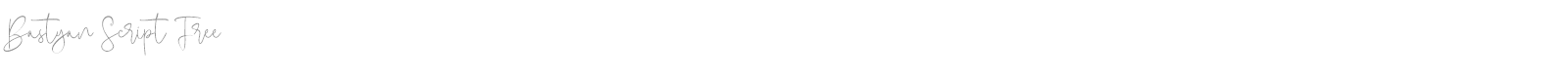 Bastyan Script font preview
